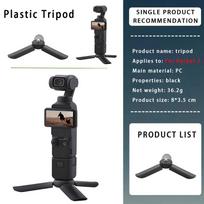DJI Osmo Pocket 3 priedų rinkinys, Pocket 3 išplėtimo adapteris, asmenukių lazda, trikojis ir kt. - Suderinamumas: Osmo Pocket 3 gray