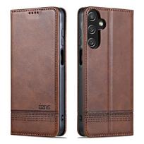 Prabangi odinė piniginė-telefono dėklas Samsung A55 A35 A25 A05S A15 A02S A03S A72 A82 A24 A25 A34 A54 A14 A13 A04S A23 A33 A53 A73 A04 A04S