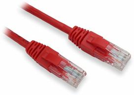 Lynx CS tinklo kabelis, Cat 5e, UTP, PVC, CCA, raudonas, 20m (LX-UTP5E-200-Raudonas)