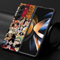 Dėklas Samsung Galaxy ZFold7 ZFold4 ZFold5 Z Fold 7 6 5 4 3 ZFold3 ZFold6 Kietas telefono dangtelis Vienas gabalas Luffy Velnių vaisius Galaxy Z Fold5 gray