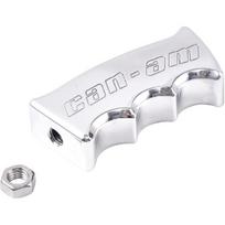 Grip Shift Knob Shifter Canam Can-Am Outlander Or Renegade 1000, 850, 800, 650, 570, 500, 450, 400 Made In 6061 Aluminum, (Can-Am-01) white