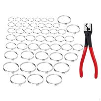 CV Boot Clamp with Hose Clip Pliers Heavy Duty Hand Tool Sturdy Automobile Repair,Auto Accessories Style B white