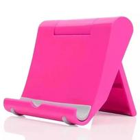 Telefono stovas, Stalinis stovas, Sulankstomas stovas, Planšetės reguliuojamas stovas One Size pink