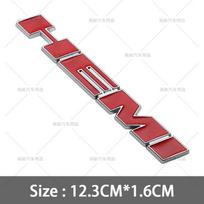 Metaliniai 3D Hemi Automobilio Lipdukai Grotelių Emblema Ženklelis Galinės Bagažinės Lipdukas Charger SRT SXT Durango Caliber Journey Caravan Ram Viper gray