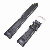 21 mm pralaidi odinė laikrodžio apyrankė Seiko Watch Strap Sportura serijai Barcelona SNAE SNP SRG SUN SPC089 SSC lenkta apyrankė 21mm width gray