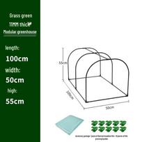 Small Frostproof and Rainproof Garden Greenhouse with Insulation Cover – Ideal for Plants and Flowers gray