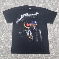 Vintage Daft Punk T Shirt Mens Womens Tees Top Discovery Album Y2k Graphic Print XL gray