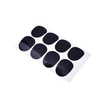 8 vnt. 0,5 mm sopraninio saksofono kandiklio pleistrai, pagalvėlės, juodi 0.5mm juoda