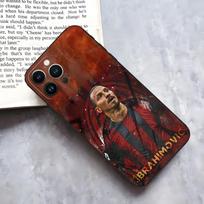 Zlatan Ibrahimović telefono dėklas, skirtas iphone 15 14 Pro 13 Mini 11 12 Max Xr X Xs 8 Plus, atsparus smūgiams galinis dangtelis iPhone13 brown