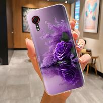 Samsung Xcover 5 dėklas Animacinis drugelis Minkštas skaidrus plonas silikoninis galinis dangtelis Samsung Xcover5 telefono korpuso apvalkalas Fundas Xcover 5 gray
