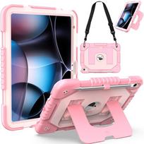 Rugged Case Universal for IPad A16 2025 11th 10.9 2022 10th Gen. A3354 A3355 A3356 A2757 A2777 A2696 Heavy Duty Kickstand Cover iPad A16 2025-11th black
