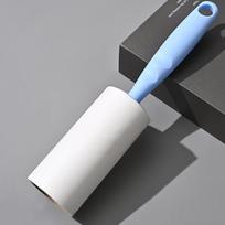 Lint Roller With Refills Sticky Remover Hair Pet Dog Clothes Sofa Dust Cleaning Remover Replaable Roll Brush Cleaning Tool white