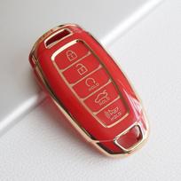 For Hyundai Palisade Limited  Palisade Sel  Elantra Sel Elantra Santa Fe Veloster 5 Bottons Tpu Car Key Case Cover