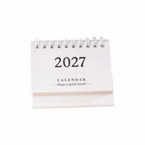 Standing Standing Calendar Mini Monthly Planner New 2027 Desk Calendar  Home Office White white