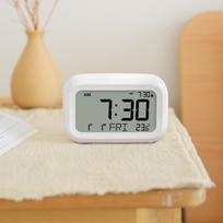 Baheleucheu Bh-Tc01 Digital Led Silent Alarm Desk Clock Bh-Tc01 gray