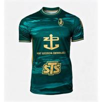 Vasaros Naujas Lenkija Pogoń Szczecin Futbolo Marškinėliai Sportiniai Vyrams Moterims T-shirt Kvėpuojantis Greitai Džiūstantis Street-wear Šeimos Vaikų Marškinėliai 6XL