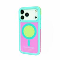 INS Candy Colorful Dopamine for Magsafe Magnetic Case For iPhone 17 16 15 14 Pro Max 13 17proMax 17 Air Phone Cover Shell iPhone17 Pro Max blue