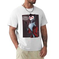 Stolas  Helluva Boss Tshirt Industrial Work Tee Shirt S black