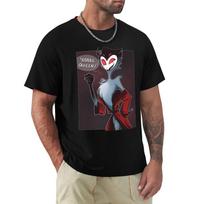 Stolas  Helluva Boss Tshirt Industrial Work Tee Shirt 4XL black