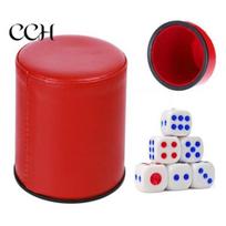 Enjoyable And Quiet Dice Cup Set Silent Shaking Enjoy Noise-free Gaming with Standard Felt Lining Large Diameter Non-tapered C raudona