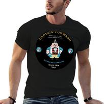 Captain Pugwash Rum - Funny Parody 1970s UK - Captain Pugwash Rum - Pub Shirt Love T-Shirt t sh S black