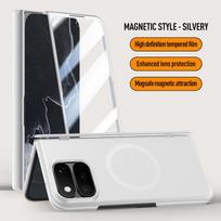Matte Skin-Friendly Case For Google Pixel 11 Pro Fold Magnetic Folding Hinge All Inclusive Shockproof Case Cover Google Pixel 11 Pro Fold
