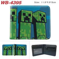 Roblox Anime Sulankstoma PU Piniginė 11.5x9.5x2cm black