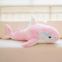 45-100CM Kawaii Stuffed Shark Plush Toy Big Size Appease Shark Dolls Bed Cushion Birthday Xmas Gifts 60cm
