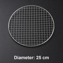 Nerūdijančio plieno grotelių stovai Maistui tinkamas grotelių tinklelis Plaunamas grotelių ekranas 25cm