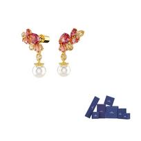 Swarovski Gema Auskarai Moteriški Raudoni 5688486 F-Original brand box raudona