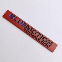 3D Metal Bluemotion Logo Blue Motion Emblem Car Fender Badge Rear Trunk WQIW3 Sticker For VW Golf Polo Passat Jetta Tiguan Accessories raudona juoda spalva