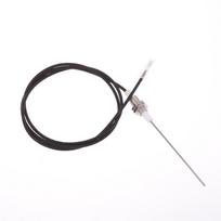 1/5Pcs 60/90Cm Ceramic Electrode Ignition For Gas Fireplace With Two Fixing Nut M10 Spark Ignition Flame Sensor as the picture gray