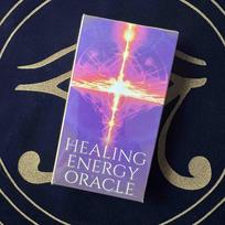 „Heal Energy Oracle Card“ anglų stalo žaidimas pink