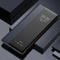 Peržiūros langelio odinis dėklas-piniginė telefonui Honor 200 Pro, pilna apsauga, skaidrus matinis telefono dangtelis Honor 100 90 80 70 60 Pro, apsauginis dangtelis For Honor 100 Pro juoda