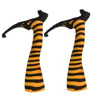 Halloween Wicked Witch Legs Prop Halloween Indoor Outdoor Lawn Yard Patio Decor Party Decorations black