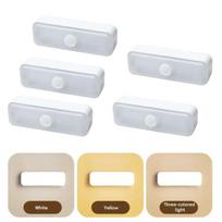 USB įkraunamas magnetinis mažas naktinis šviestuvas, mini nešiojamas naktinis šviestuvas, LED, 3 režimai, akių apsauga, mažas naktinis šviestuvas koridoriui, miegamojo apšvietimui 5PCS
