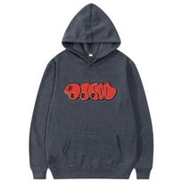 Raperio Mf Doom Amžinas Grafiti Grafinis Gobtuvėlis Gatvės Stiliaus Vyrams Moterims Vintage Megztinis Vyriškas Laisvalaikio Vilnos Medvilniniai Gobtuvėliai 2XL black