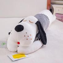 Animacinis mielas Animacinis dryžuotas šuo Miego pagalvė Mergaitės Kalėdinė dovana 50cm (0.25kg) black