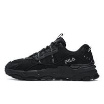 FILA Trek 1S Starry Sky Retro Fashion Simple Commuting Sports Versatile Comfortable Stain Resistant Durable Men Sneakers Black F12M542145FBK 42 black
