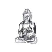 New Copper Plated Christ Cross Buddha Charms Diy Dangle Bead Fit Original Pendant Bracelet Fashion Jewelry gray
