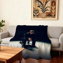 Dainininko Michael Patrick Kelly Antklodė Super Šilta Patogi Pliušinė Mesti Antklodę Vaikas Namų Sofa Miegamasis Dovana 30x40in black