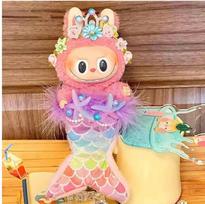 Anime 15-17cm Labubu Drabužiai Populiarūs Nauji Produktai Madingas Lipdukas 17cm Lėlė Mielos Suknelės Laisvalaikio Rinkinys Sijonas Pliušinis Žaislas Drabužiai