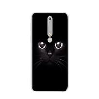 Skirta Nokia 6.1 Nokia6.1 telefono dėklas Minkštas TPU silikoninis dėklas Nokia 6.1 2018 / Nokia 6 2018 TA-1068 TA-1043 Dėklas Galinis dangtelis Nokia 6.1 vyno raudonos spalvos