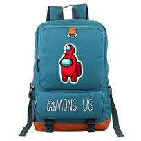 Žaidimai, Among Us, Aplink Vyrų Ir Moterų Kuprinės Oksfordo Mokyklos Krepšiai Laisvalaikio Backpack