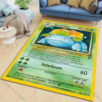 Pokémon kortelės Pikachu Charizard Squirtle Spausdintas Kilimas Kilimas Svetainei Miegamajam Sofos Dekoras Namų Plotas Kilimas Kilimėlis Žaidimų Kilimai 40x60cm(15x23 in)