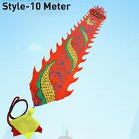 Adult Fitness Dragons Sports Flying Dragon Swinging Dragons Colorful Ribbons Shaking Ball Dragon Dance with Colorful Ribbon
