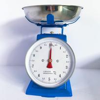 10Kg Multifunctional Kitchen Scale with Detachable Tray Vintage Mechanical Kitchen Scale for Farmhouse Decor & Meal Prep China Mainland gray