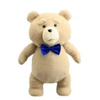 46cm TED pliušinis filmo meškiukas TED 2 pliušinė lėlė Žaislai prijuostės stiliaus minkšti pliušiniai žaislai gyvūnai vaikams dovana bedugnė