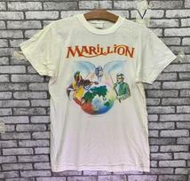 Marillion 1987 m. žiema Roko grupės marškinėliai, pakartotinai išspausdinti dvipusiai marškinėliai TE6747 XXXL gray