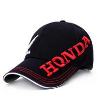 2025 New Honda Baseball Cap Racing Team Snapback Men Women Fans Hat Outdoor Fishing Sports Sun Shade Hat Gorras De Béisbol NE4 S juoda